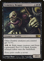 Magic the Gathering Card - Cemetery Reaper - MTG Circle