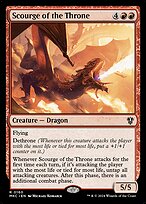 Magic the Gathering Card - Scourge of the Throne - MTG Circle