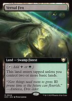 Magic the Gathering Card - Vernal Fen - MTG Circle