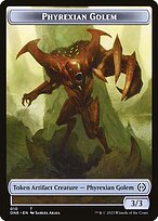 Magic the Gathering Card - Phyrexian Golem - MTG Circle