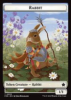 Magic the Gathering Card - Rabbit - MTG Circle