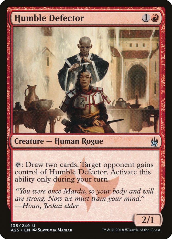 Magic the Gathering Card - Humble Defector - MTG Circle