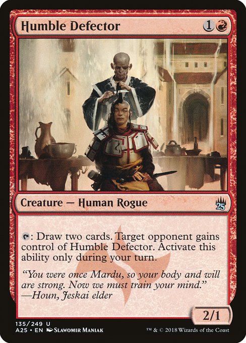 Magic the Gathering Card - Humble Defector - MTG Circle