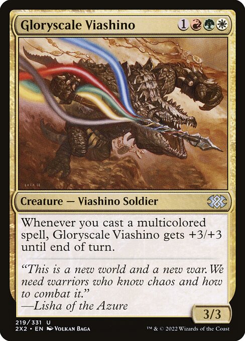 Magic the Gathering Card - Gloryscale Viashino - MTG Circle