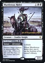 Magic the Gathering Card - Murderous Rider // Swift End - MTG Circle