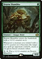 Magic the Gathering Card - Swarm Shambler - MTG Circle