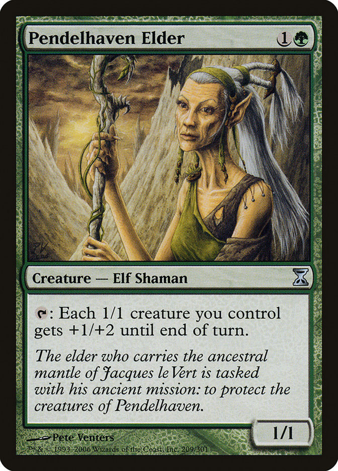 Magic the Gathering Card - Pendelhaven Elder - MTG Circle