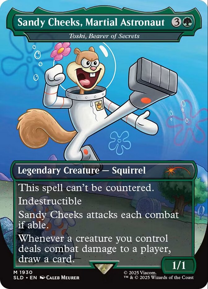 Magic the Gathering Card - Toski, Bearer of Secrets - MTG Circle