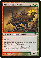 Magic the Gathering Card - Boggart Ram-Gang - MTG Circle