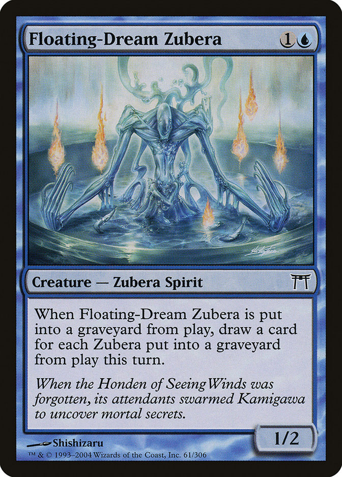 Magic the Gathering Card - Floating-Dream Zubera - MTG Circle