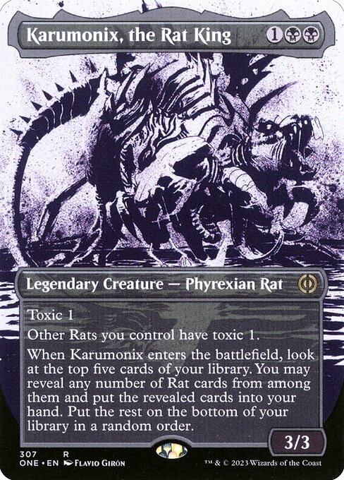 Magic the Gathering Card - Karumonix, the Rat King - MTG Circle