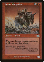 Magic the Gathering Card - Lesser Gargadon - MTG Circle