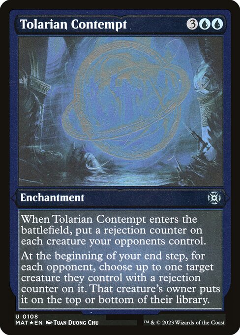 Magic the Gathering Card - Tolarian Contempt - MTG Circle