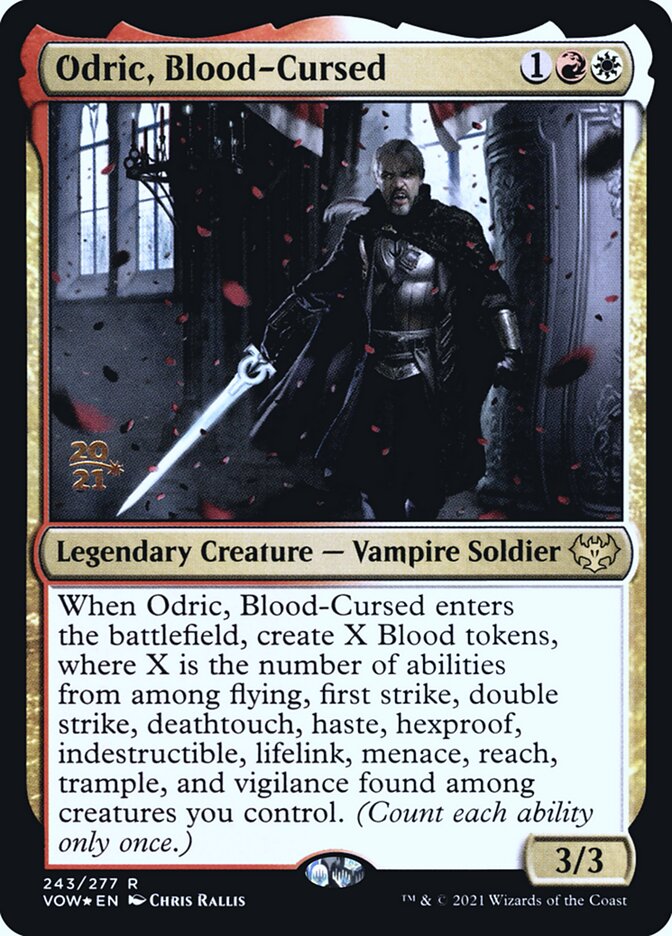 Magic the Gathering Card - Odric, Blood-Cursed - MTG Circle