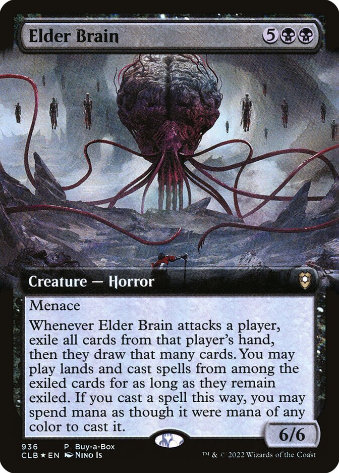 Magic the Gathering Card - Elder Brain - MTG Circle