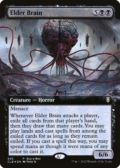 Magic the Gathering Card - Elder Brain - MTG Circle