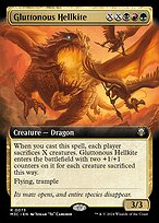 Magic the Gathering Card - Gluttonous Hellkite - MTG Circle