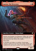 Magic the Gathering Card - Laurine, the Diversion - MTG Circle