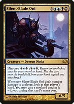 Magic the Gathering Card - Silent-Blade Oni - MTG Circle