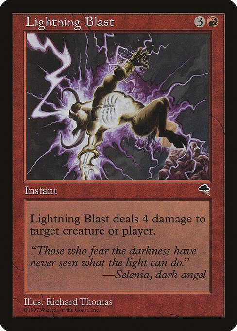 Magic the Gathering Card - Lightning Blast - MTG Circle