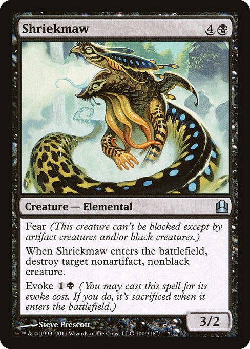 Magic the Gathering Card - Shriekmaw - MTG Circle