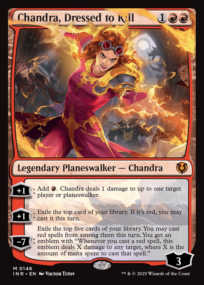 Magic the Gathering Card - Chandra, Dressed to Kill - MTG Circle