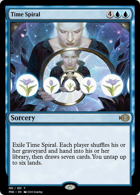 Magic the Gathering Card - Time Spiral - MTG Circle