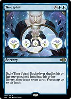 Magic the Gathering Card - Time Spiral - MTG Circle
