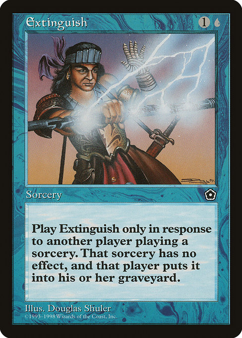 Magic the Gathering Card - Extinguish - MTG Circle