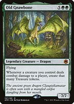 Magic the Gathering Card - Old Gnawbone - MTG Circle