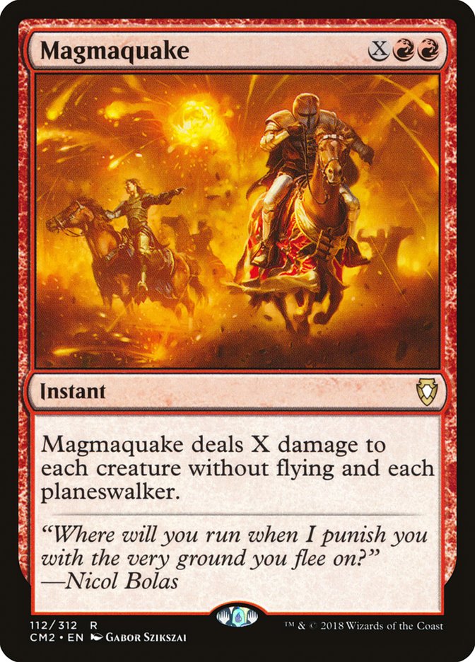 Magic the Gathering Card - Magmaquake - MTG Circle