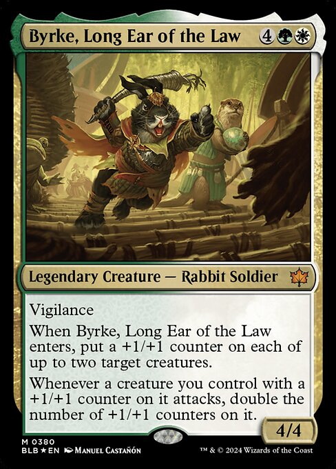 Magic the Gathering Card - Byrke, Long Ear of the Law - MTG Circle