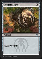 Magic the Gathering Card - Golgari Signet - MTG Circle