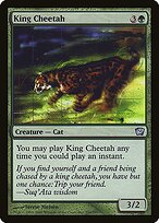 Magic the Gathering Card - King Cheetah - MTG Circle