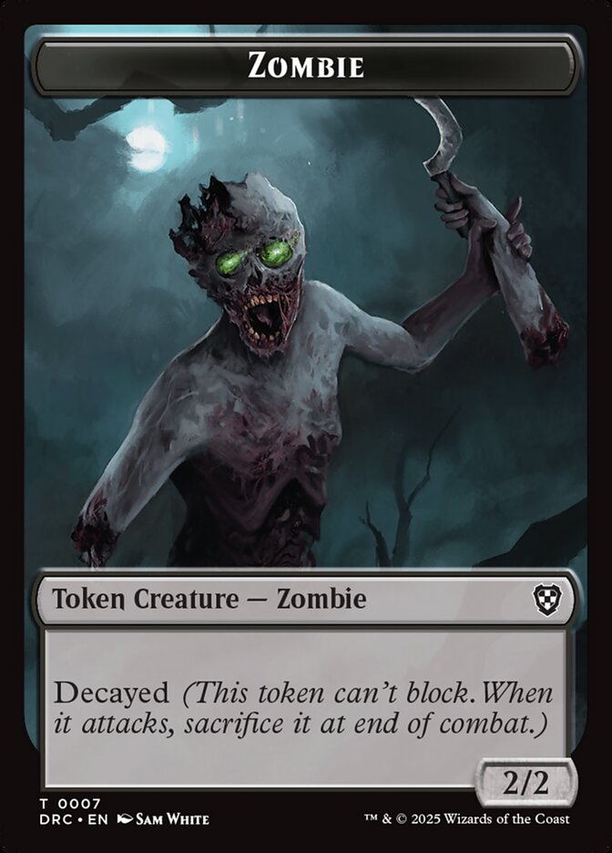 Magic the Gathering Card - Zombie - MTG Circle