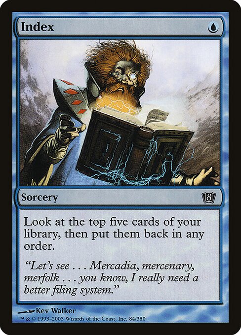 Magic the Gathering Card - Index - MTG Circle