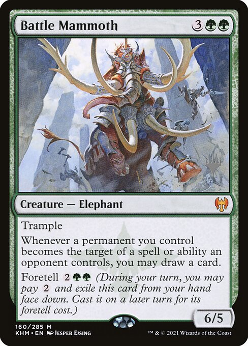 Magic the Gathering Card - Battle Mammoth - MTG Circle