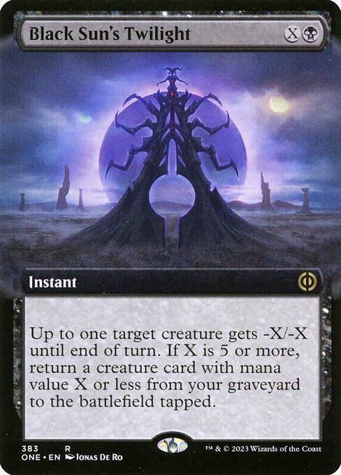 Magic the Gathering Card - Black Sun's Twilight - MTG Circle