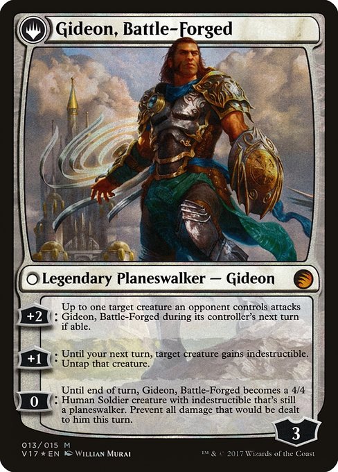 Magic the Gathering Card - Gideon, Battle-Forged - MTG Circle