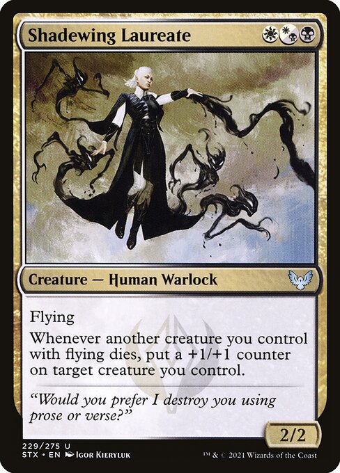 Magic the Gathering Card - Shadewing Laureate - MTG Circle