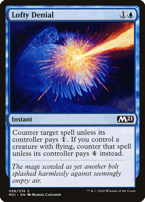 Magic the Gathering Card - Lofty Denial - MTG Circle
