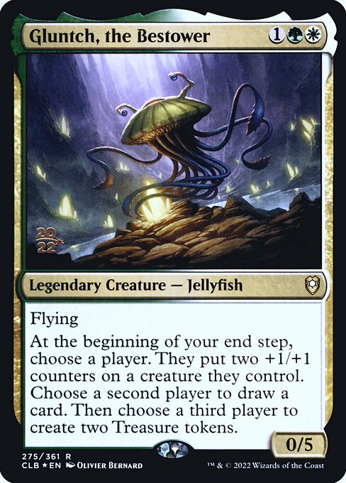 Magic the Gathering Card - Gluntch, the Bestower - MTG Circle