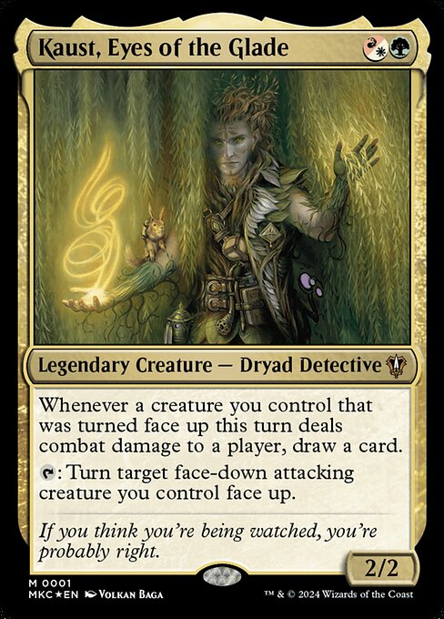 Magic the Gathering Card - Kaust, Eyes of the Glade - MTG Circle