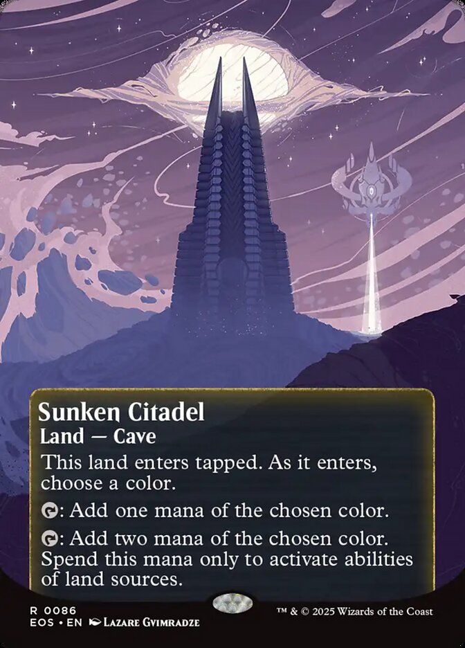 Magic the Gathering Card - Sunken Citadel - MTG Circle