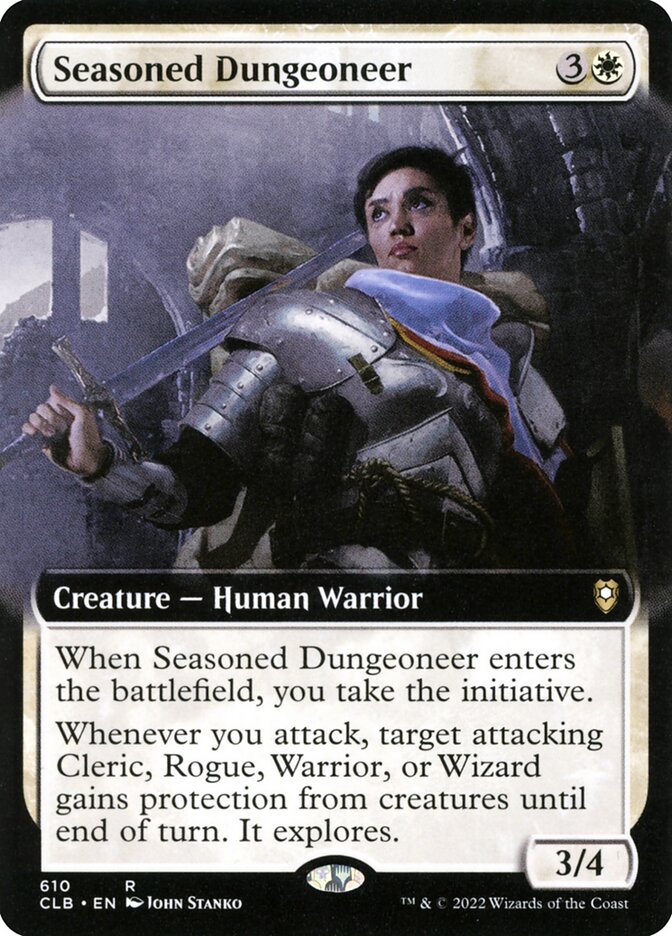 Magic the Gathering Card - Seasoned Dungeoneer - MTG Circle