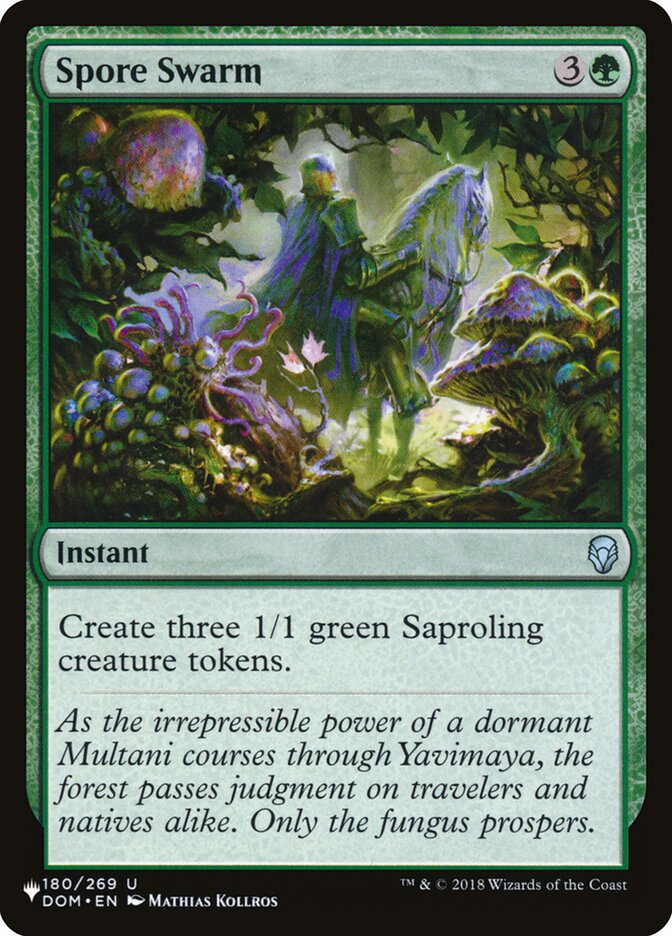 Magic the Gathering Card - Spore Swarm - MTG Circle