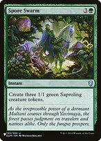 Magic the Gathering Card - Spore Swarm - MTG Circle