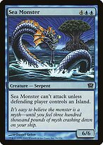 Magic the Gathering Card - Sea Monster - MTG Circle