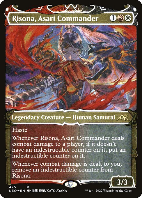 Magic the Gathering Card - Risona, Asari Commander - MTG Circle