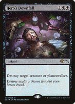 Magic the Gathering Card - Hero's Downfall - MTG Circle